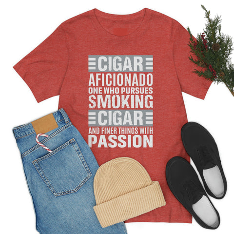  Cigare Aficionado Tee - Pursue Your Passion in Stylish shirt