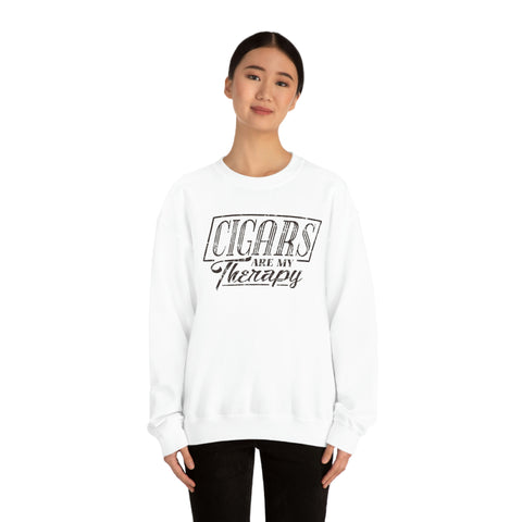  Cigars Are My Therapy Sweatshirt - Unwind in Comfort unisex shirt