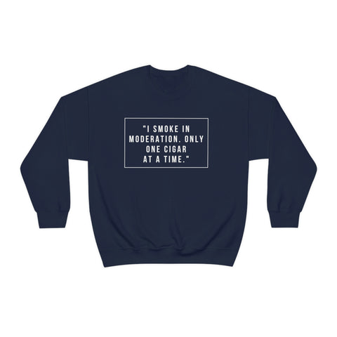 Unisex Heavy Blend™ Crewneck Sweatshirt for Cigar Lovers
